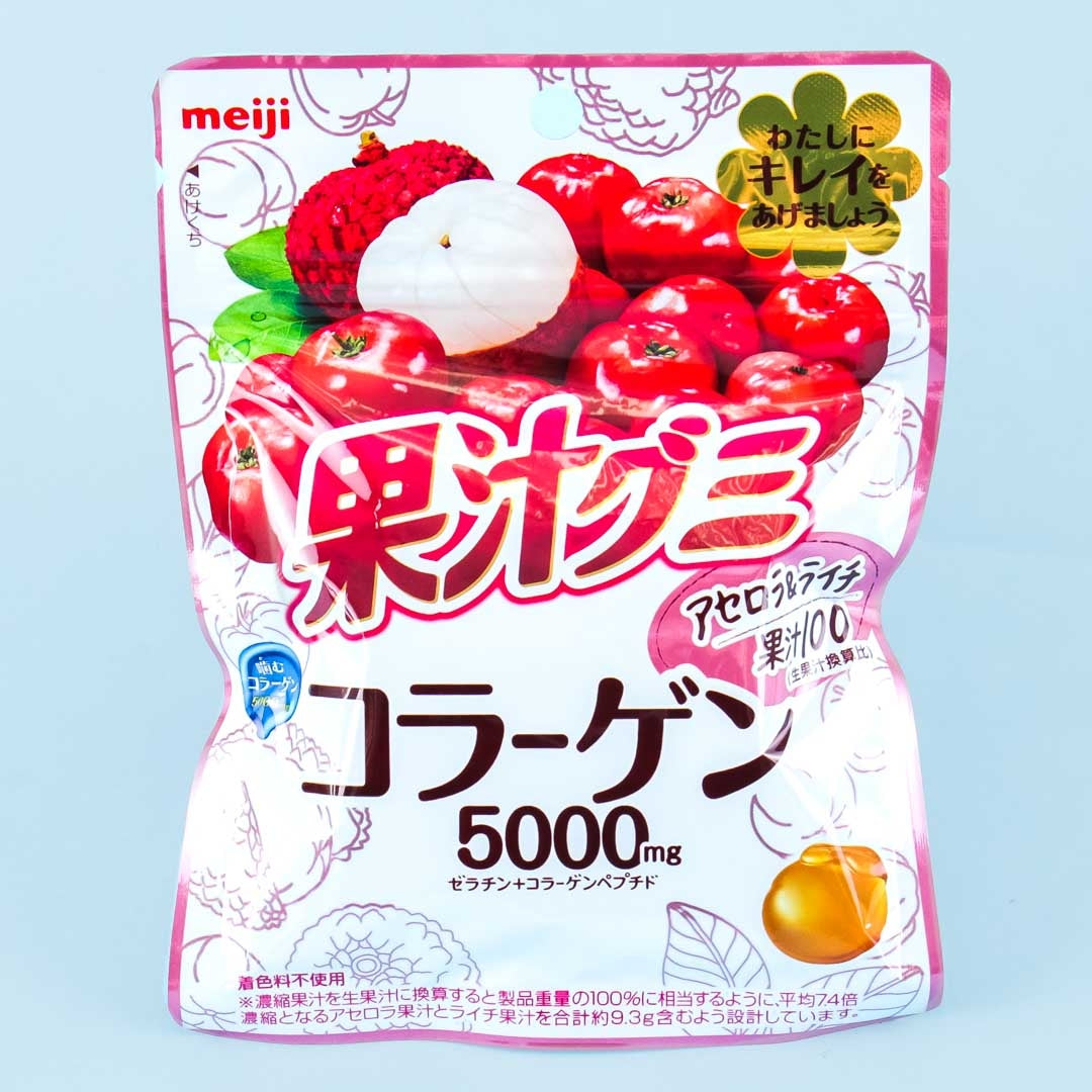 Meiji Kajyu Fruchtgummis – Acerola & Lychee