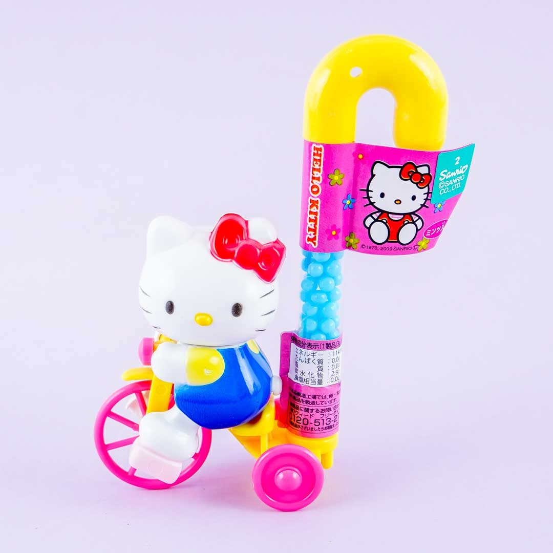 Hello Kitty Dreirad & Süßigkeiten