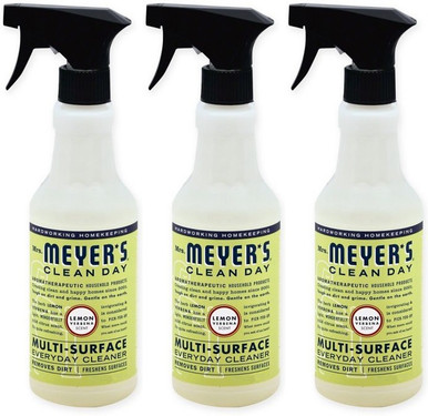 Mrs. Meyer's Clean Day Mehrfarbig-Surface Everyday Cleaner, Zitronenverbene Duft, 24 Unzen (3er Packung)