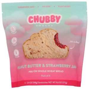 Mollige Snacks – pb&j Sandwiches, 4 Packungen, mehrere Aromen