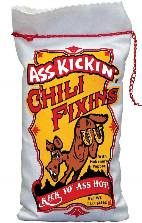 Ass Kickin Chili Fixins mit Habanero Pfeffer, 1lb