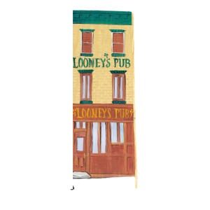 Linda amtmann Holzplanken- Loireys Pub