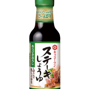 Kikkoman , “Stake Shoyu”, Stake Soy Soße, schreddern Daikon Geschmack, in einer Glasflasche – 160g