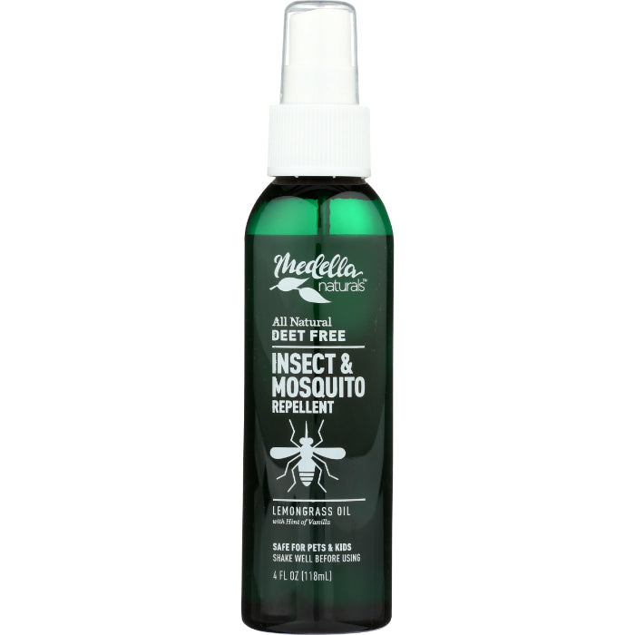 Medella Naturals – Insektenschutzmittel gegen Moskitos, 4 fl oz – Packung mit 3