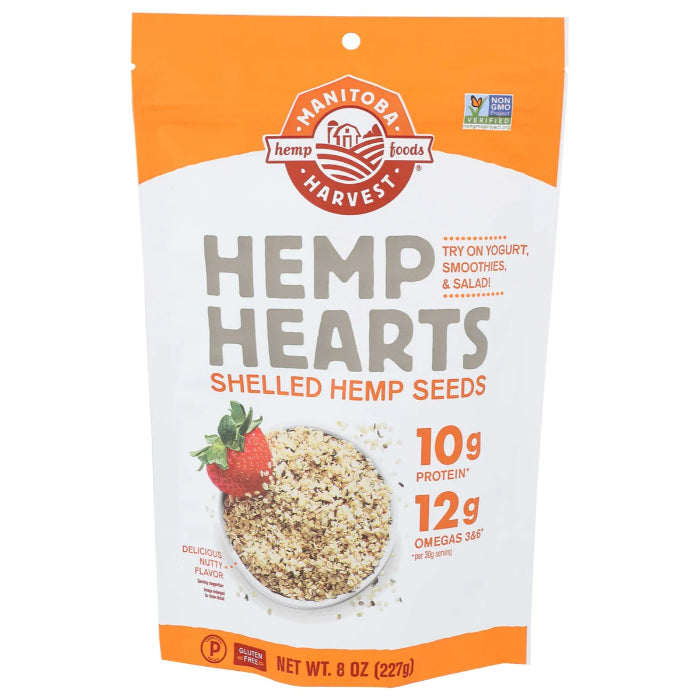 MANITOBA HARVEST – HEMP SEED SHELLED 8 OZ – Packung mit 1 Stück