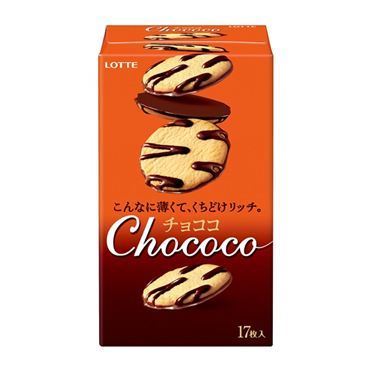 Lotte, Chococo, Plätzchen Snadwich, Milchschokolade