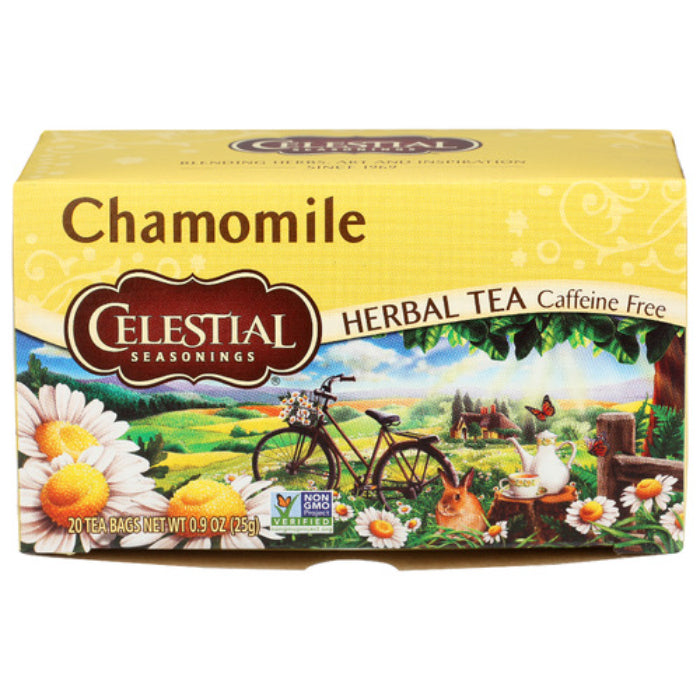 Celestial Seasonings Kräutertee Kamille, 20 Beutel – Packung mit 6