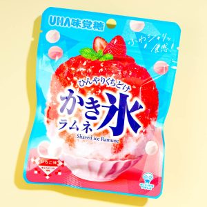 UHA Mikakuto Shaved Ice Ramune Süßigkeiten – Erdbeere