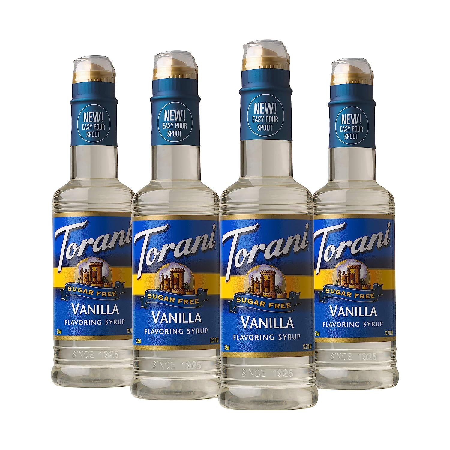 Torani Sirup Zucker frei Französisch Vanille 12.7 Fo – 4er Packung