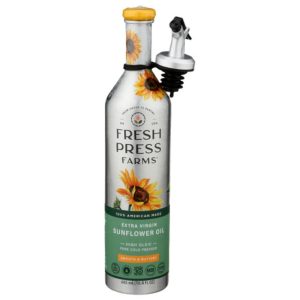 frische Presse Farmen – Natives Sonnenblumenöl extra 485 ml – (Packung mit 6)