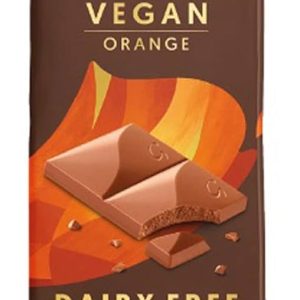 Galaxy vegane Schokoriegel glatt orange, – 100g