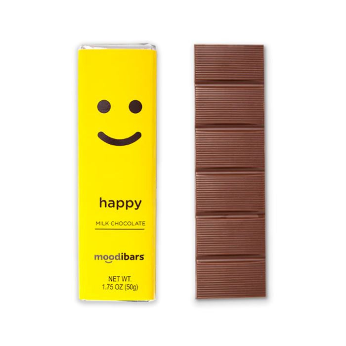Moodibars Happy – Milchschokolade – 1.75 oz