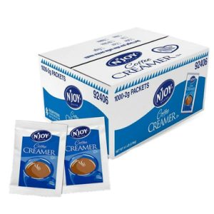 N’Joy Non-Dairy Kaffee-Creme-Pakete, 1000 Zähler