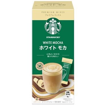 Starbucks, Nestle Japan, „Premium Mischung“, weißer Moca