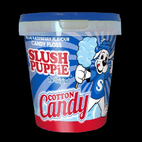 Slush Puppe Blau Himbeer Süßigkeiten Floss Baumwolle Süßigkeiten