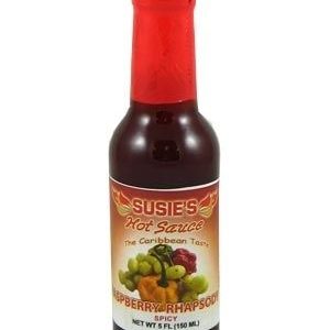 Susie’s Himbeer-Rhapsody scharfe Sauce, . – 5oz