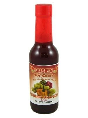 Susie's Himbeere Rhapsody Chilisauce, 5oz