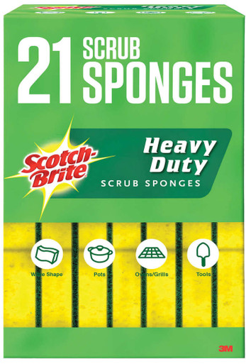 Schottische Brite Heavy Duty Scrub Schwämme, 21-Stück