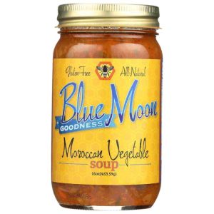 Blau Moon Goodness: Marokkanische Gemüsesuppe, 16 Oz – Packung mit 6 Stück