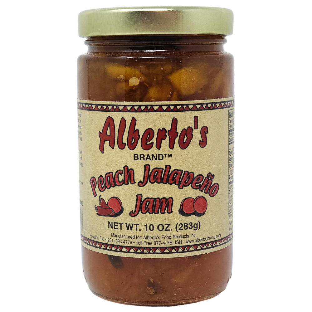 Albertos Pfirsich Jalapeno Marmelade ohne Natrium