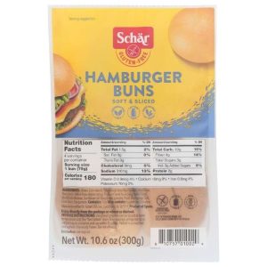 Schar glutenfreie Hamburgerbrötchen, 10,6 Unzen