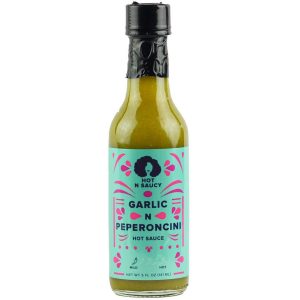 Heiße nussige Knoblauch und Peperoncini-Sauce