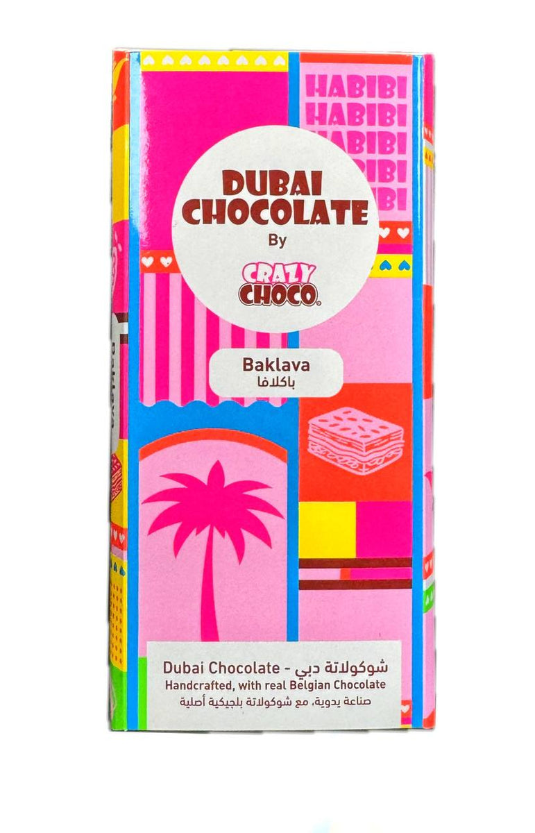 Crazy Choco Dubai Schokolade – Baklava