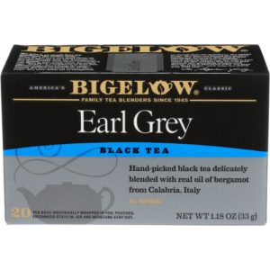 Bigelow Earl Grauer Tee, 20 Beutel, 1,18 Unzen Packung mit 6 Stück