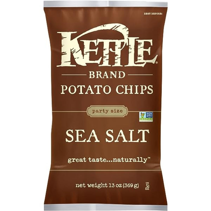 KETTLE LEBENSMITTEL – CHIP PTO SEA Salz 13 OZ – Packung mit 9