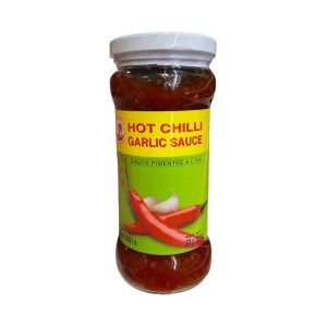 Cock Brand Heiße Chili Knoblauchsauce