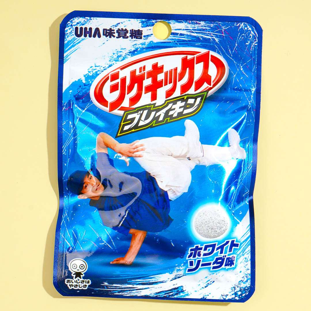 UHA Mikakuto Shigekix Breakin' Gummy – Weiße Soda
