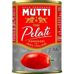 Mutti – San Marzano ganze geschälte Tomaten 14 Unzen – (Packung mit 6 Stück)