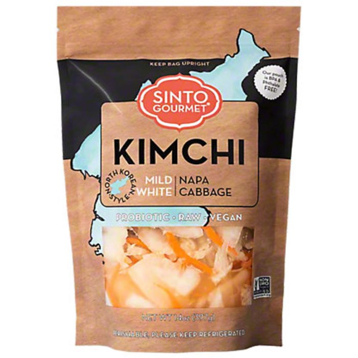 Sinto Gourmet – Kohl Kimchi Mild Napa, 14 Oz – Packung mit 6 Stück