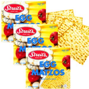 Streit-Ei Matzos koscher für Passover Matza, 12 Unzen (3 Packung)