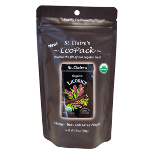 Licorice Pastilles, Bio, 3 Unzen