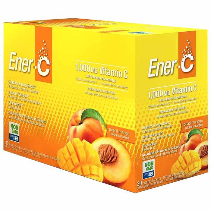 Pfirsich Mango Ener-C: Lecker Multivitamin Drink Mischung