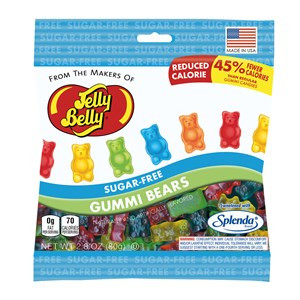 Jelly Belly Zuckerfreie Gummibären, 2,8 oz