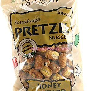 Honig Senfbrezelnuggets, 1 Unze.