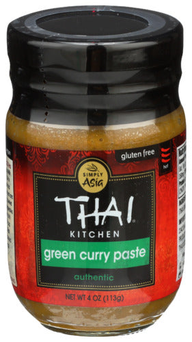 Thailändische Küchenpaste Curry Grün 4 Oz – Packung mit 1
