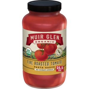Muir Glen Sauce Feuer geröstete Tomaten, 23,5 Unzen Packung mit 12