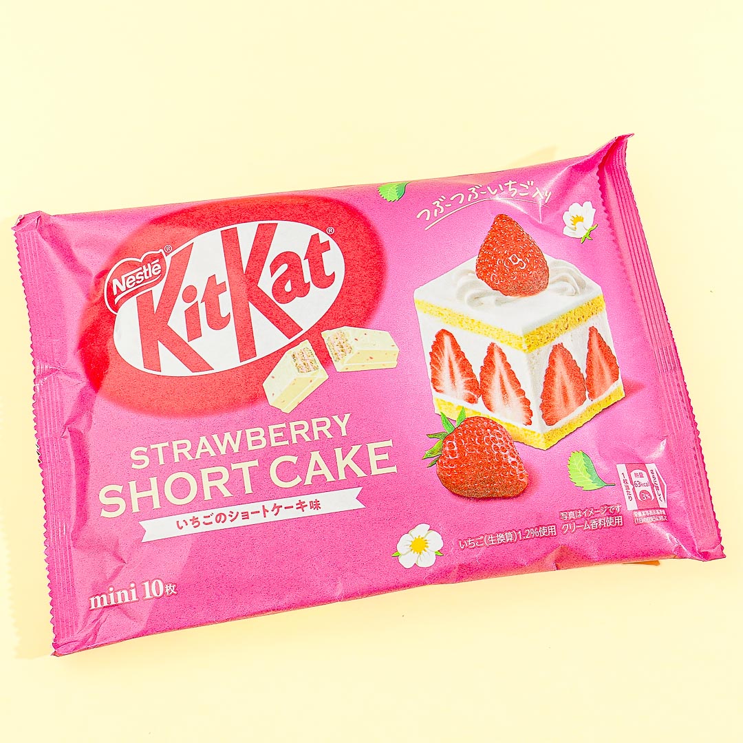 Kit Kat Schokoladenpaket – Erdbeer-Shortcake