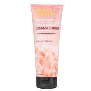 Desert Essence – Nourishing rosa Himalaya-Salz & Zucker Körperpeeling, 6.