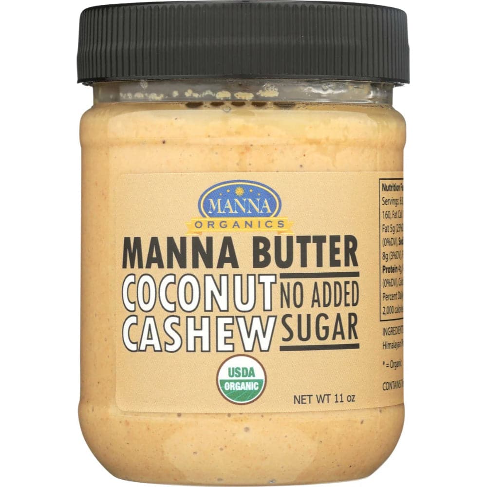 Manna Organics – Manna Butter Kokos Cashew Kein Zuckerzusatz