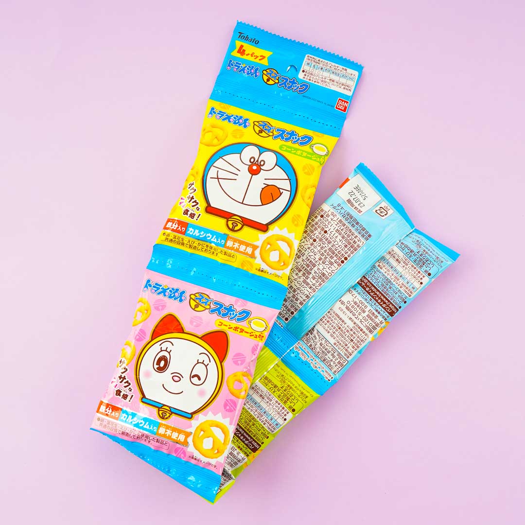 Doraemon Mais Potage Snacks – 4 Stück