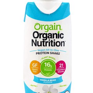 Orgain Bio-Protein-Shakes – Vanillebohne – 11 fl oz. . , Packung mit 12