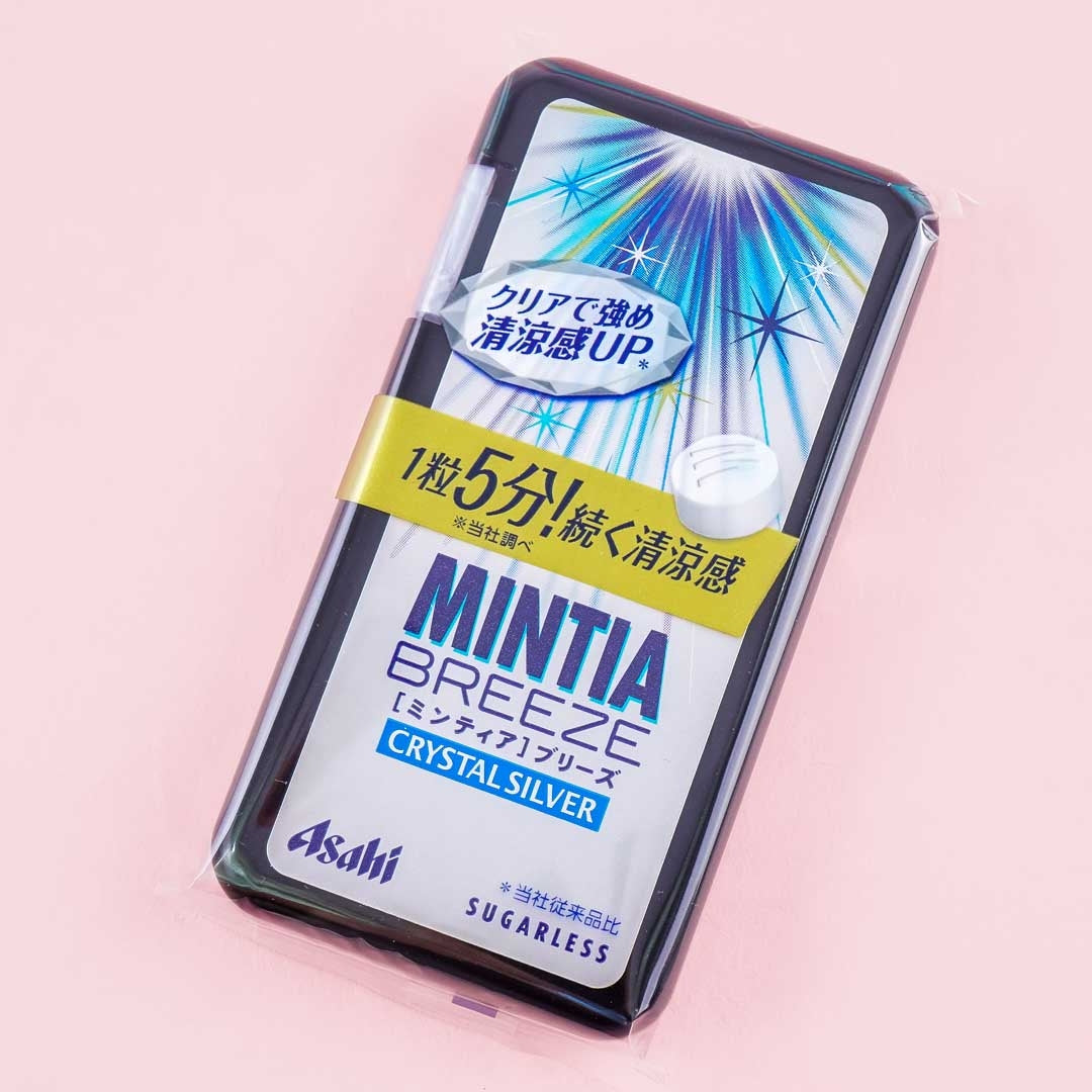 Asahi Mintia Breeze Minzbonbons – Kristallsilber