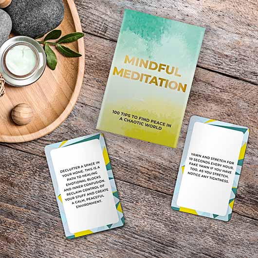 Geschenk Republik – Meditation Trivia Karten