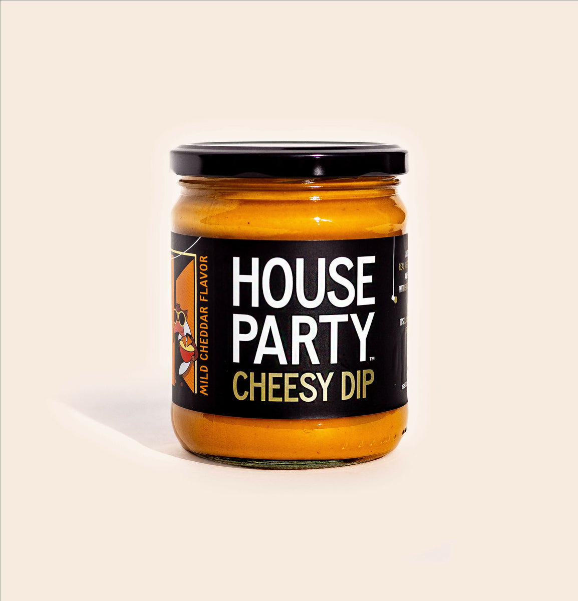 House Party Cheesy Dip Glas – 6 Gläser x 15,5 Unzen