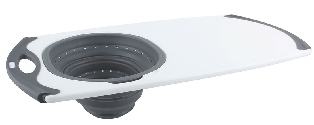 Dexas – Over The Sink Siebbrett: Weiß / Grau / 12,5′′ x22.75″