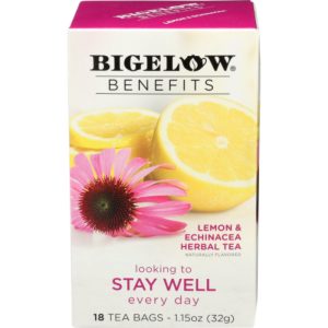 Bigelow Zitronen-Echinacea-Tee, 1,15 oz – Packung mit 6